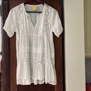 Excellent White Lacy top from Anthropologie